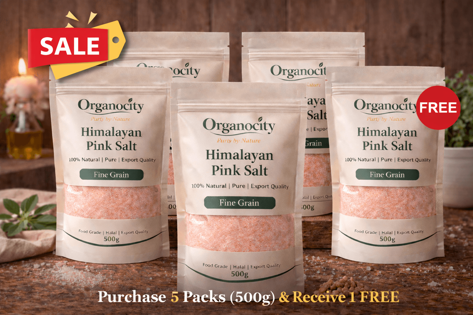 Buy 5 Packs & Get 1 FREE