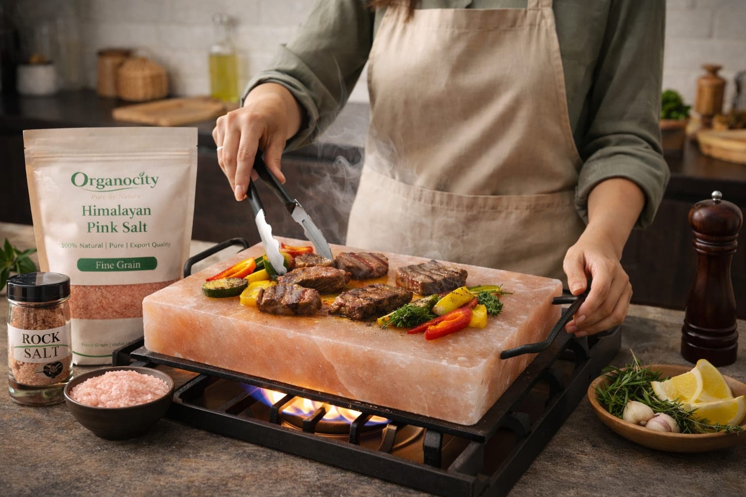 Salt Cooking Tiles