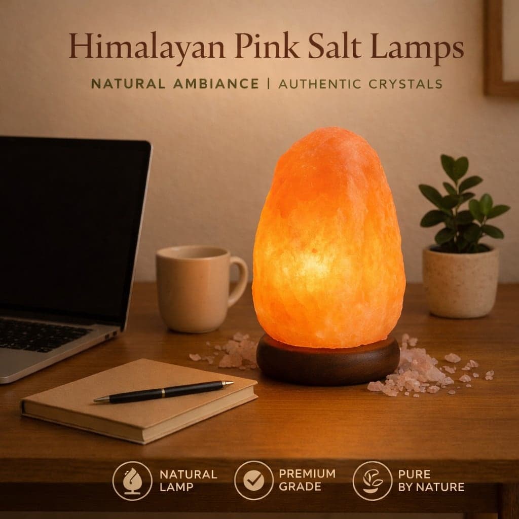 Natural- Pink- Salt- Lamps
