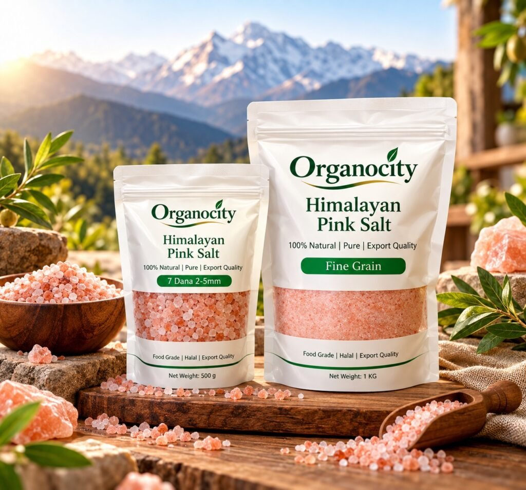 Himalayan Pink Salt by Organocity – lifestyle view